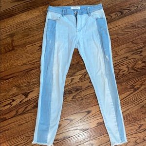 PACSUN TWO TONED JEANS